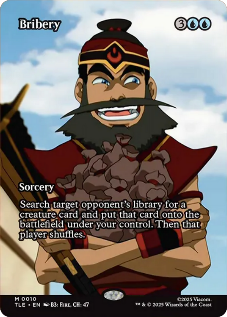 Bribery (Borderless) [Avatar: The Last Airbender: Eternal-Legal] [Foil]