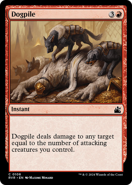Dogpile [Ravnica Remastered] [Foil]