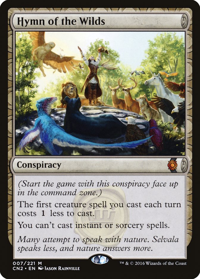 Hymn of the Wilds [Conspiracy: Take the Crown] [Foil]