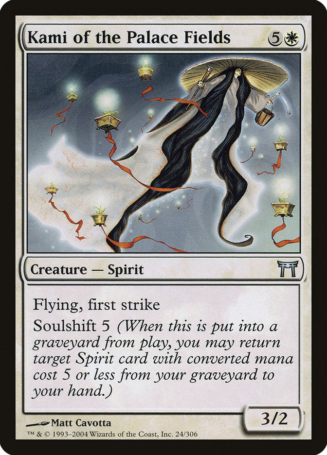 Kami of the Palace Fields [Champions of Kamigawa] [Foil]