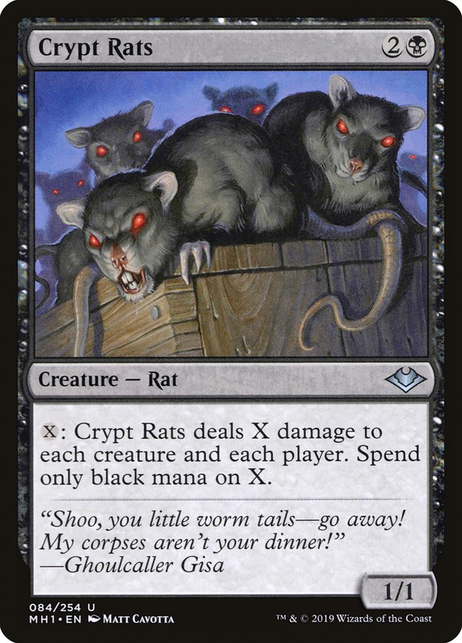 Crypt Rats [Modern Horizons] [Foil]