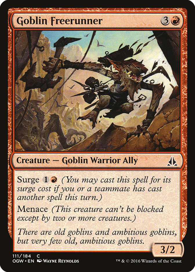 Goblin Freerunner [Oath of the Gatewatch] [Foil]