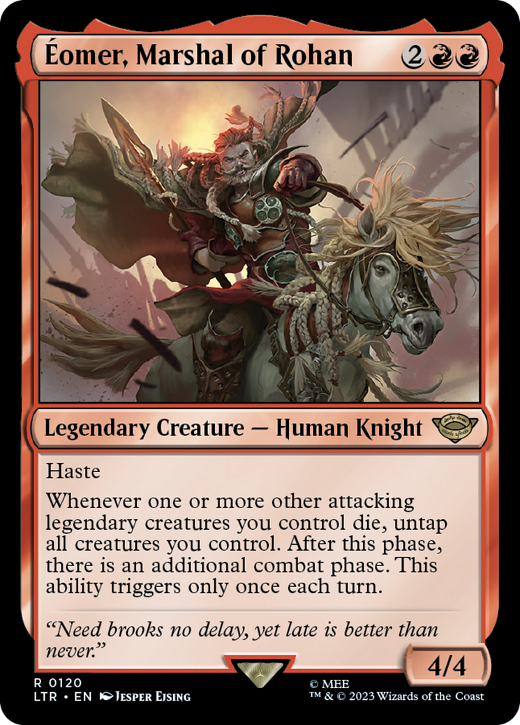 Eomer, Marshal of Rohan [The Lord of the Rings: Tales of Middle-Earth] [Foil]