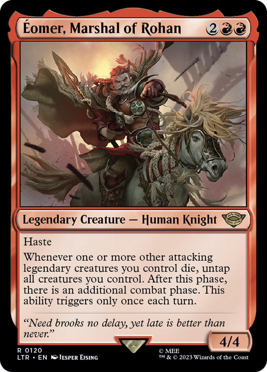 Eomer, Marshal of Rohan [The Lord of the Rings: Tales of Middle-Earth] [Foil]