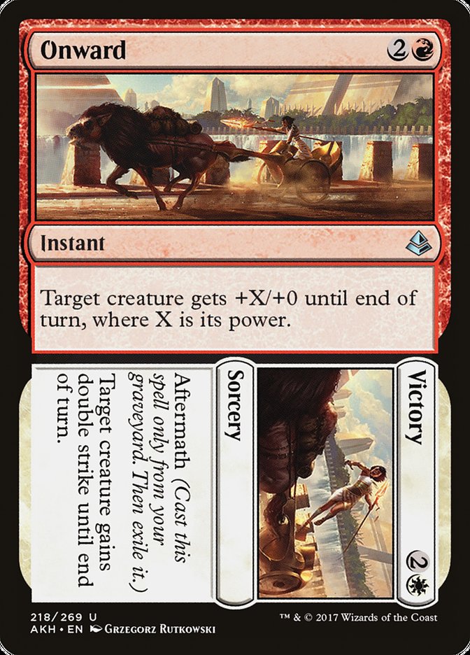Onward // Victory [Amonkhet] [Foil]
