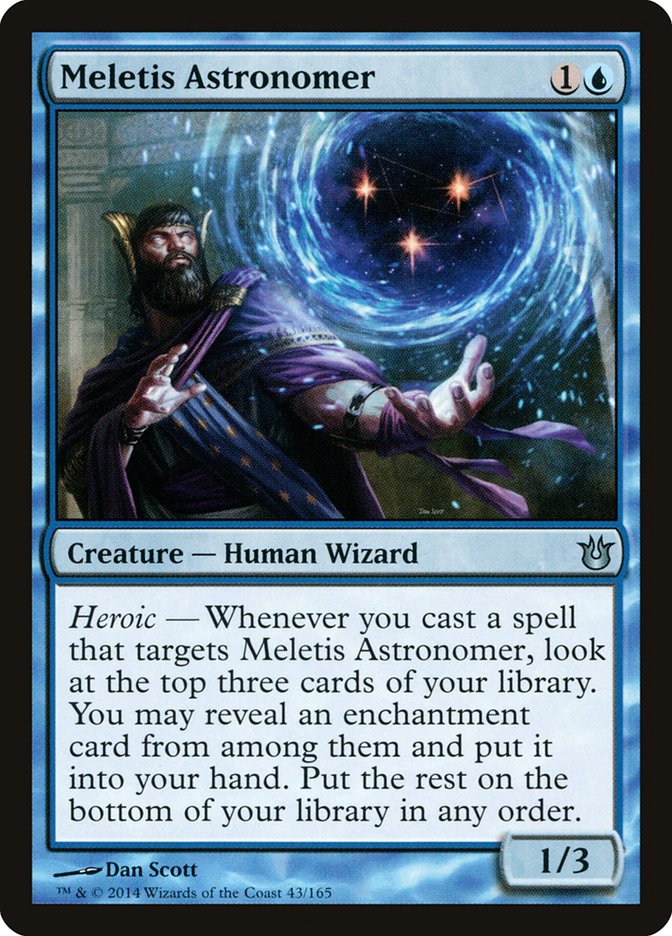 Meletis Astronomer [Born of the Gods] [Foil]