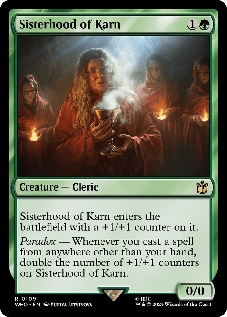 Sisterhood of Karn [Doctor Who] [Foil]