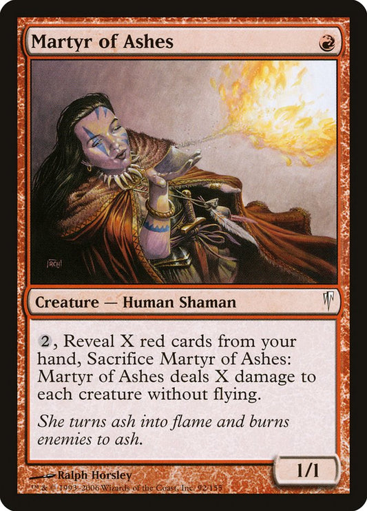 Martyr of Ashes [Coldsnap] [Foil]