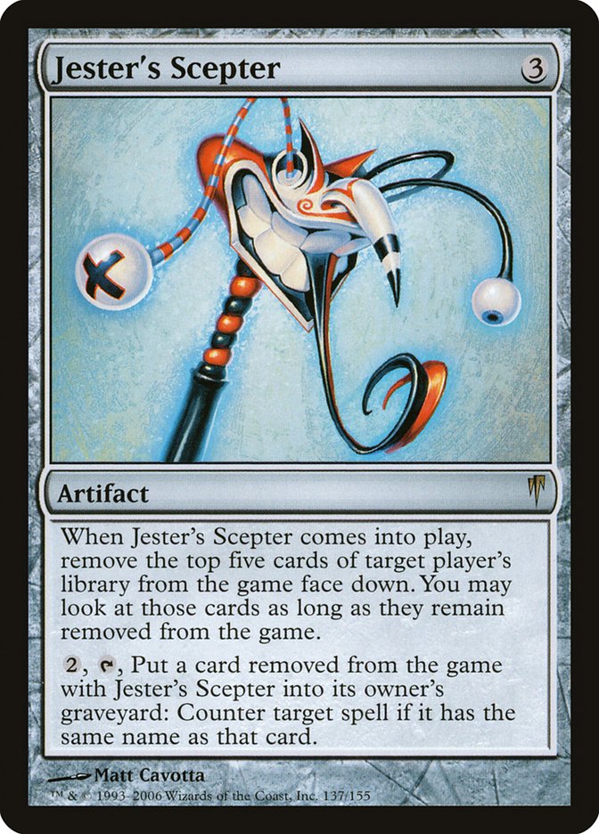 Jester's Scepter [Coldsnap] [Foil]