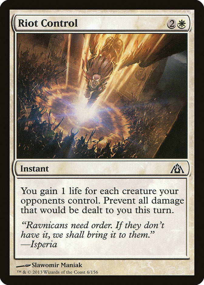 Riot Control [Dragon's Maze] [Foil]