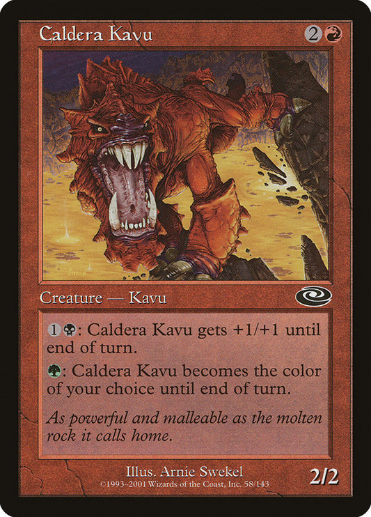 Caldera Kavu [Planeshift] [Foil]