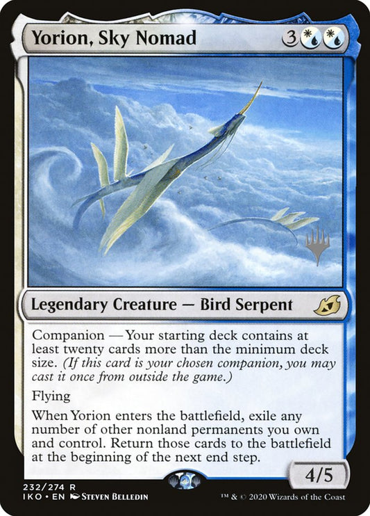 Yorion, Sky Nomad (Promo Pack) [Ikoria: Lair of Behemoths Promos] [Foil]