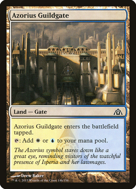 Azorius Guildgate [Dragon's Maze] [Foil]