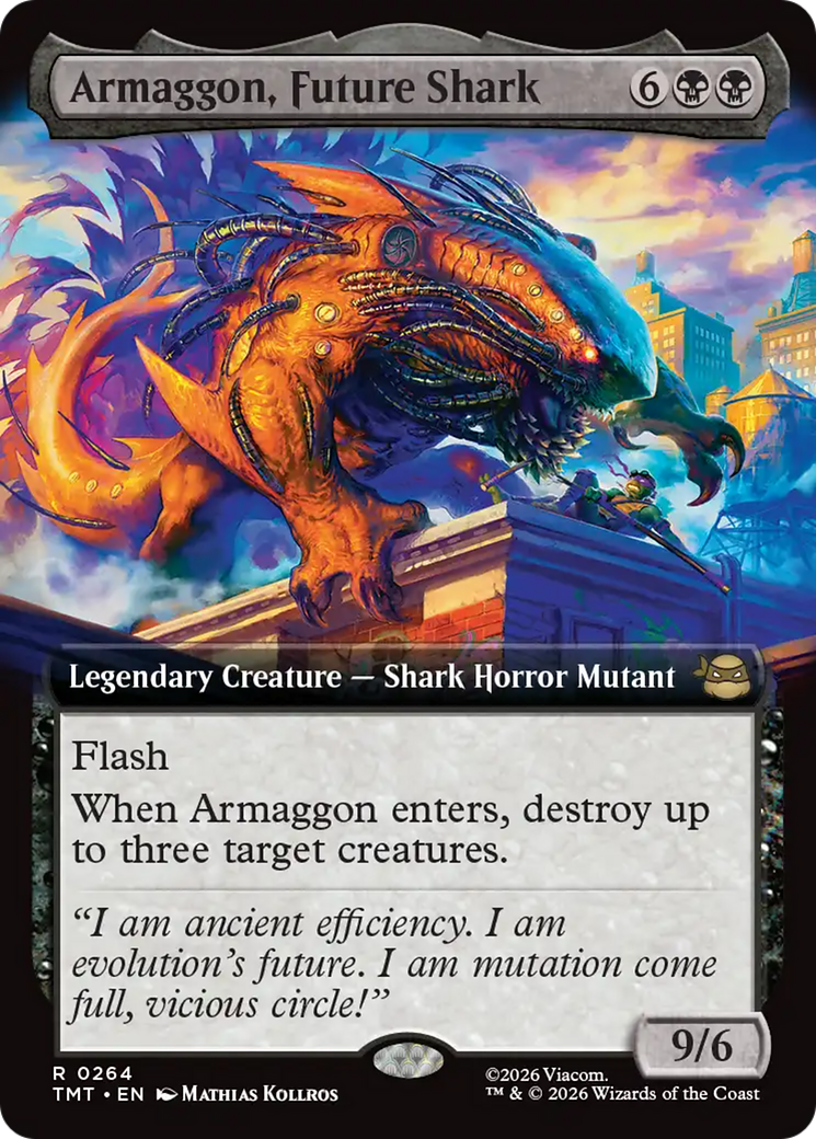 Armaggon, Future Shark (Extended Art) [Teenage Mutant Ninja Turtles] [Foil]