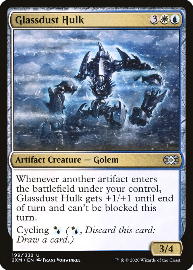 Glassdust Hulk [Double Masters] [Foil]