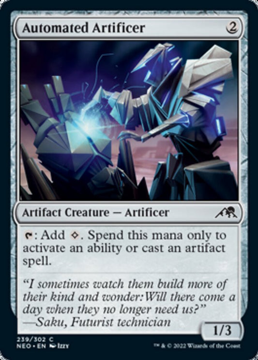 Automated Artificer [Kamigawa: Neon Dynasty] [Foil]
