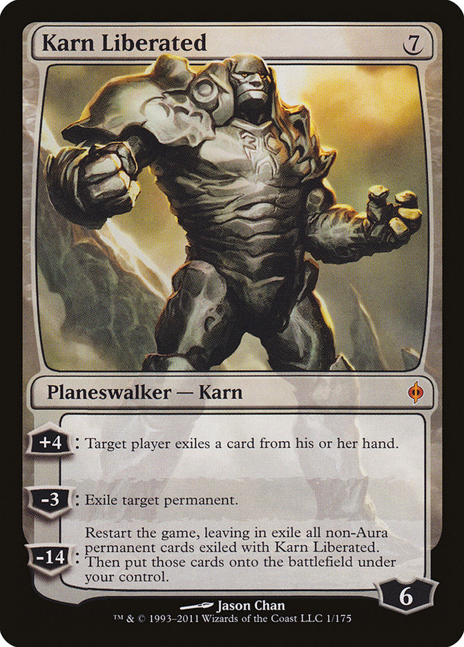 Karn Liberated [New Phyrexia] [Foil]