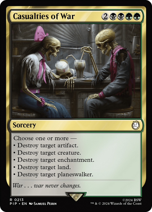 Casualties of War [Fallout] [Foil]