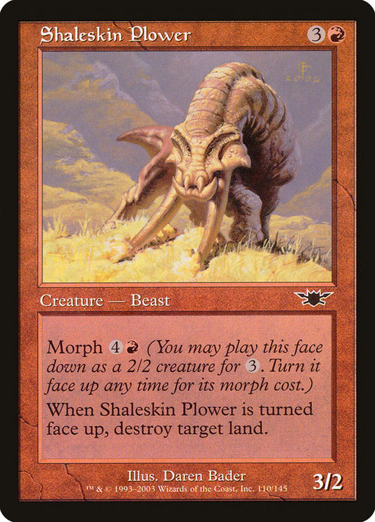 Shaleskin Plower [Legions] [Foil]