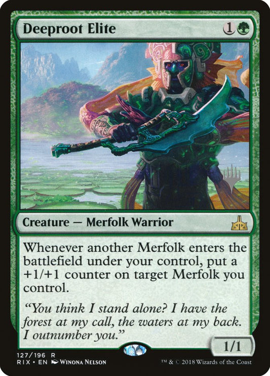 Deeproot Elite (Promo Pack) [Rivals of Ixalan Promos] [Foil]