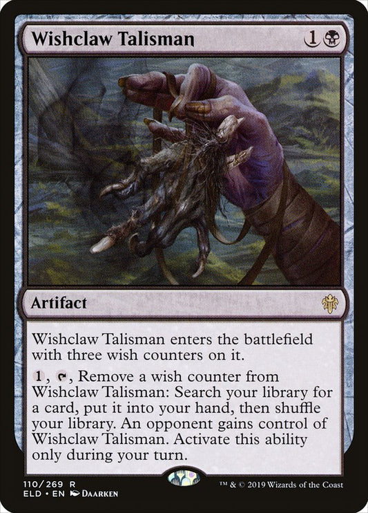 Wishclaw Talisman [Throne of Eldraine] [Foil]