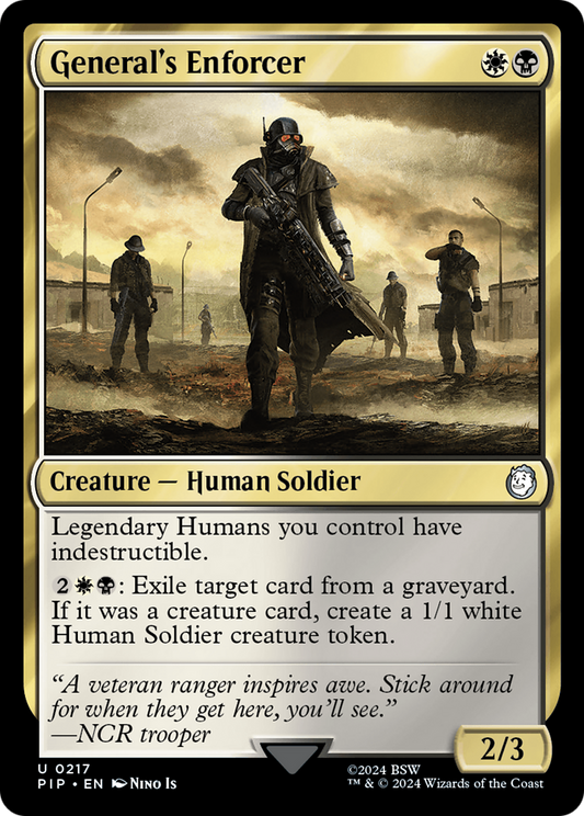 General's Enforcer [Fallout] [Foil]