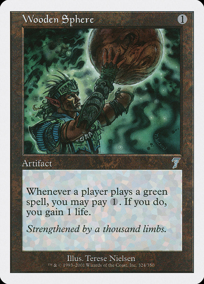Wooden Sphere [Seventh Edition] [Foil]