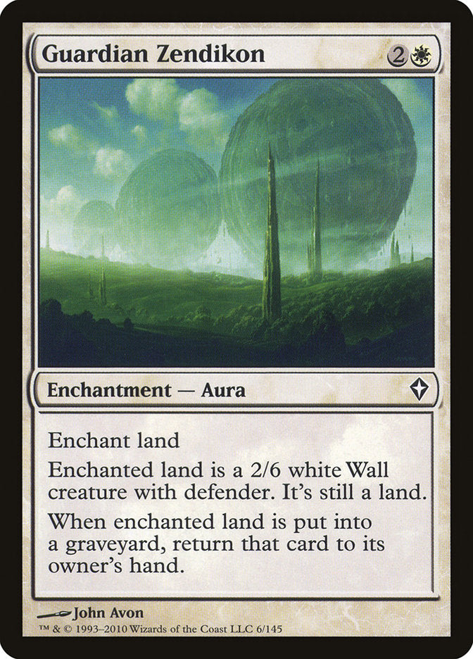 Guardian Zendikon [Worldwake] [Foil]