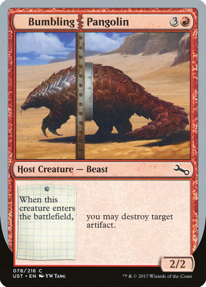Bumbling Pangolin [Unstable] [Foil]