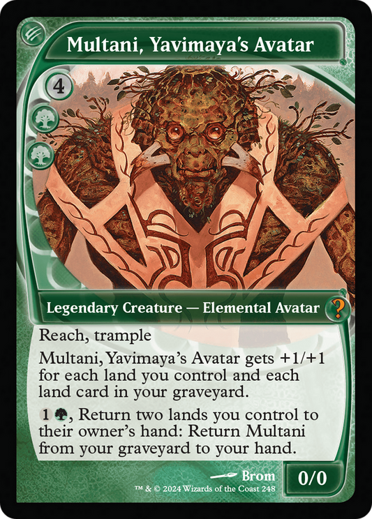 Multani, Yavimaya's Avatar (Future Sight) [Mystery Booster 2] [Foil]