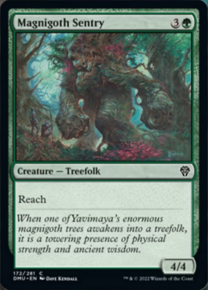 Magnigoth Sentry [Dominaria United] [Foil]