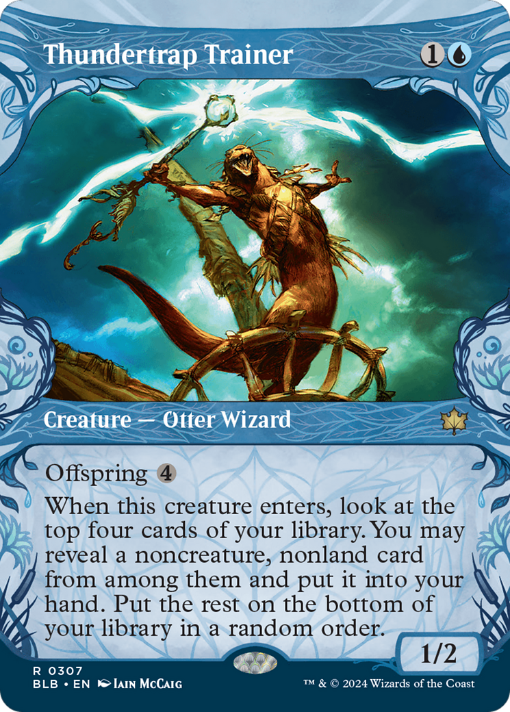 Thundertrap Trainer (Showcase) [Bloomburrow] [Foil]