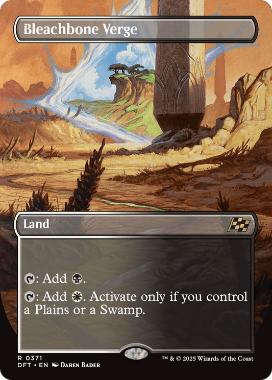 Bleachbone Verge (Borderless) [Aetherdrift] [Foil]