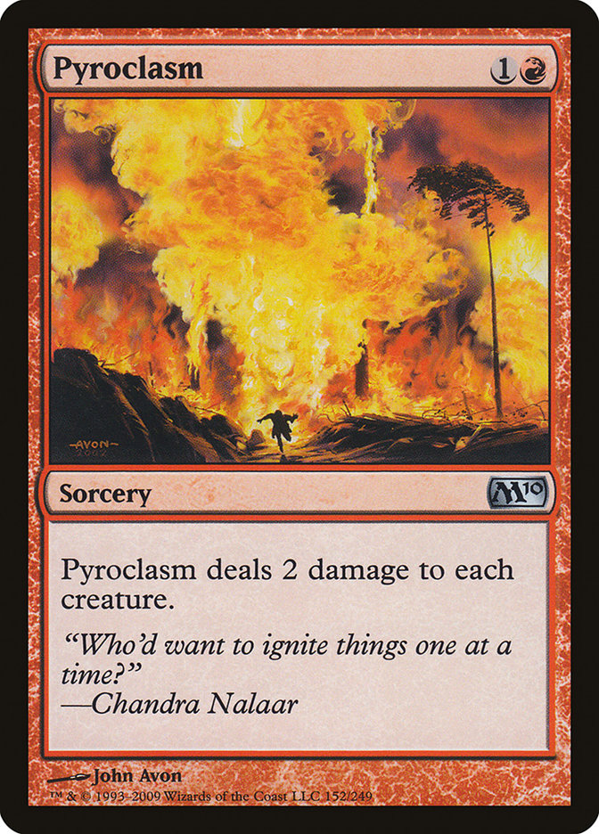 Pyroclasm [Core Set 2010] [Foil]