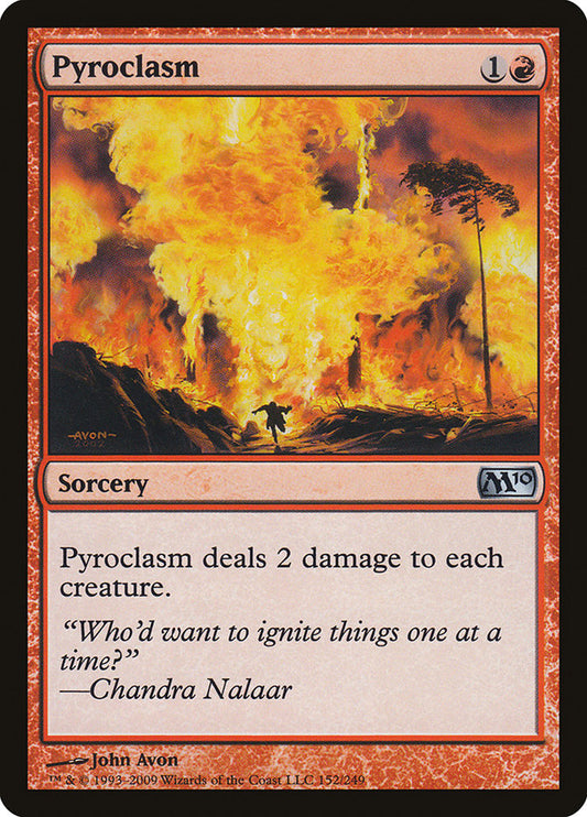 Pyroclasm [Core Set 2010] [Foil]