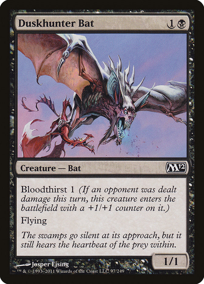 Duskhunter Bat [Core Set 2012] [Foil]