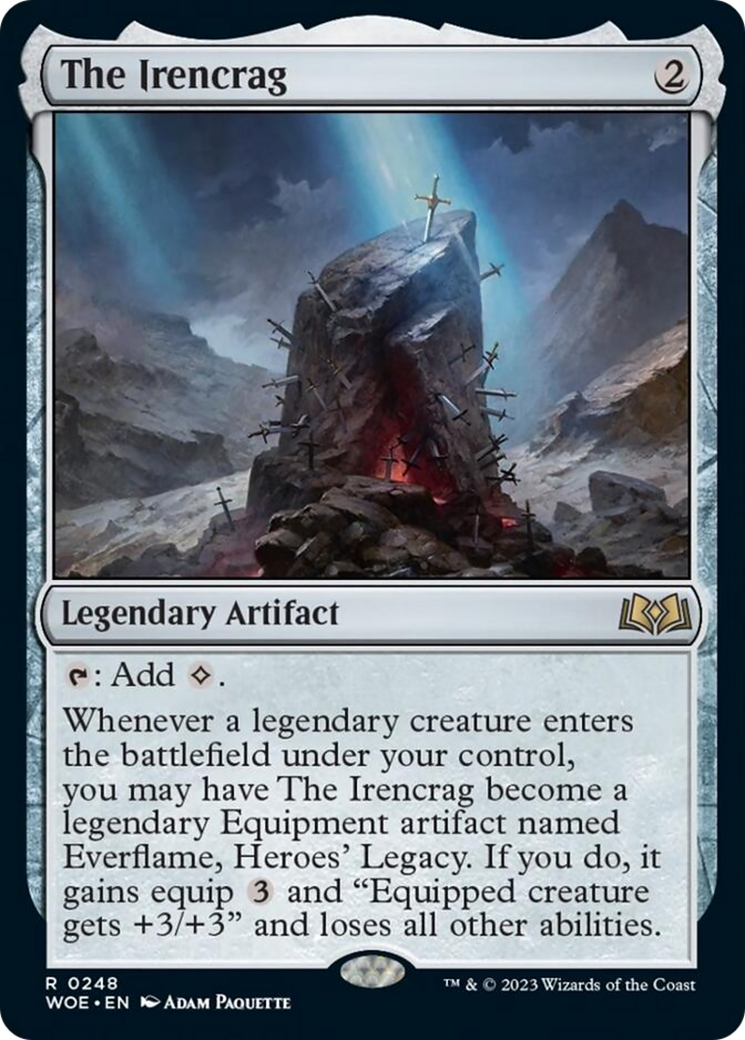The Irencrag [Wilds of Eldraine] [Foil]