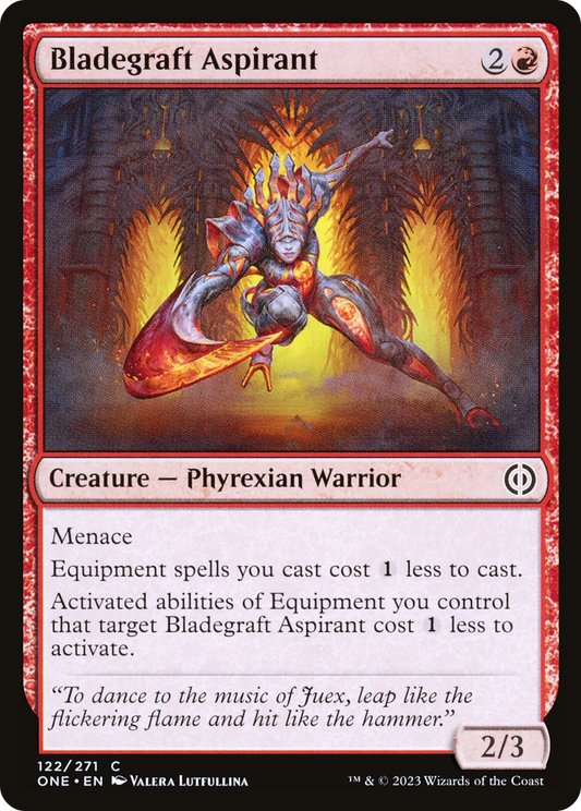 Bladegraft Aspirant [Phyrexia: All Will Be One] [Foil]