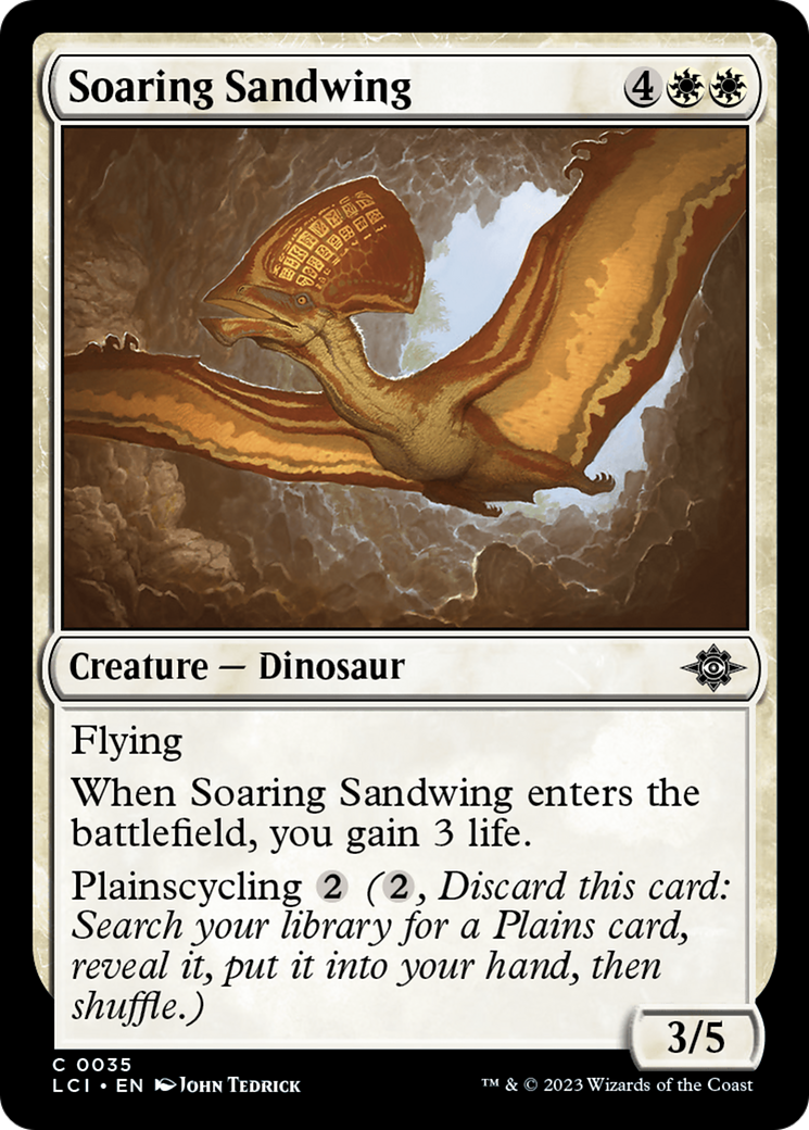 Soaring Sandwing [The Lost Caverns of Ixalan] [Foil]