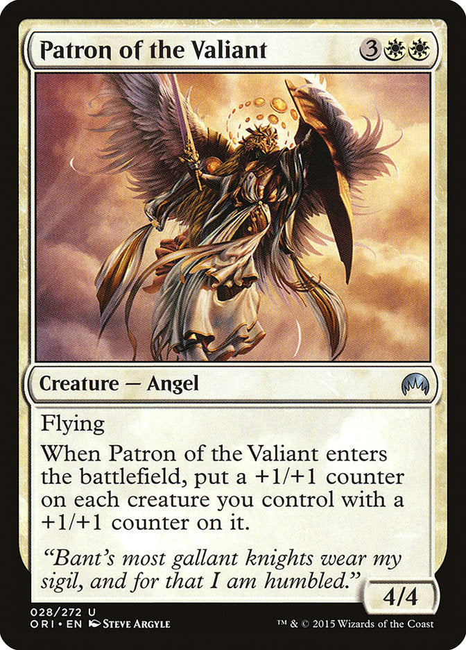 Patron of the Valiant [Magic Origins] [Foil]