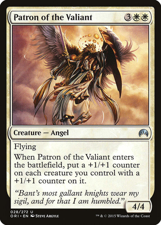 Patron of the Valiant [Magic Origins] [Foil]