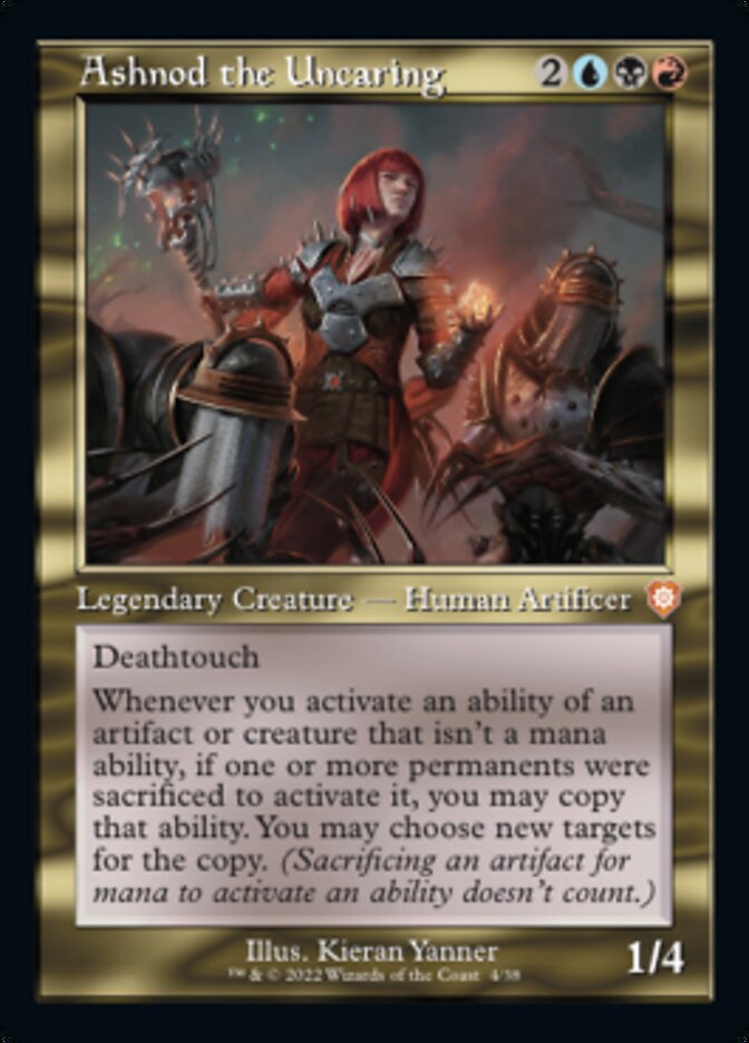 Ashnod the Uncaring (Retro) [The Brothers' War Commander] [Foil]