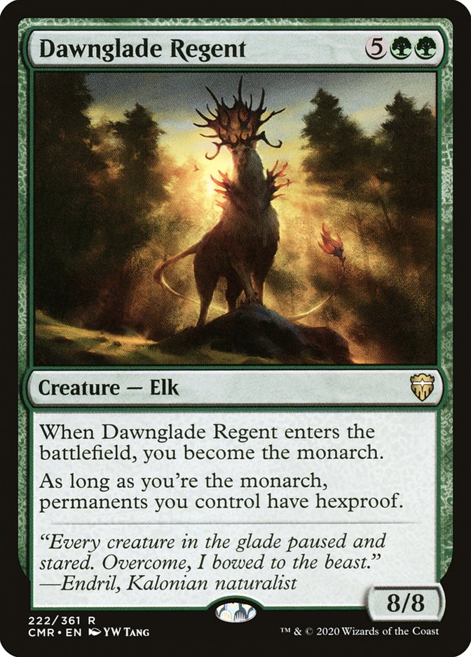 Dawnglade Regent [Commander Legends] [Foil]