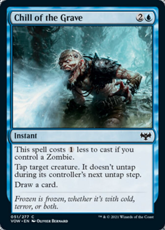 Chill of the Grave [Innistrad: Crimson Vow] [Foil]