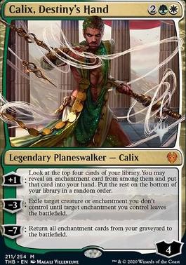 Calix, Destiny's Hand (Promo Pack) [Theros Beyond Death Promos] [Foil]