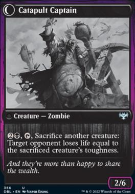 Catapult Fodder // Catapult Captain [Innistrad: Double Feature] [Foil]