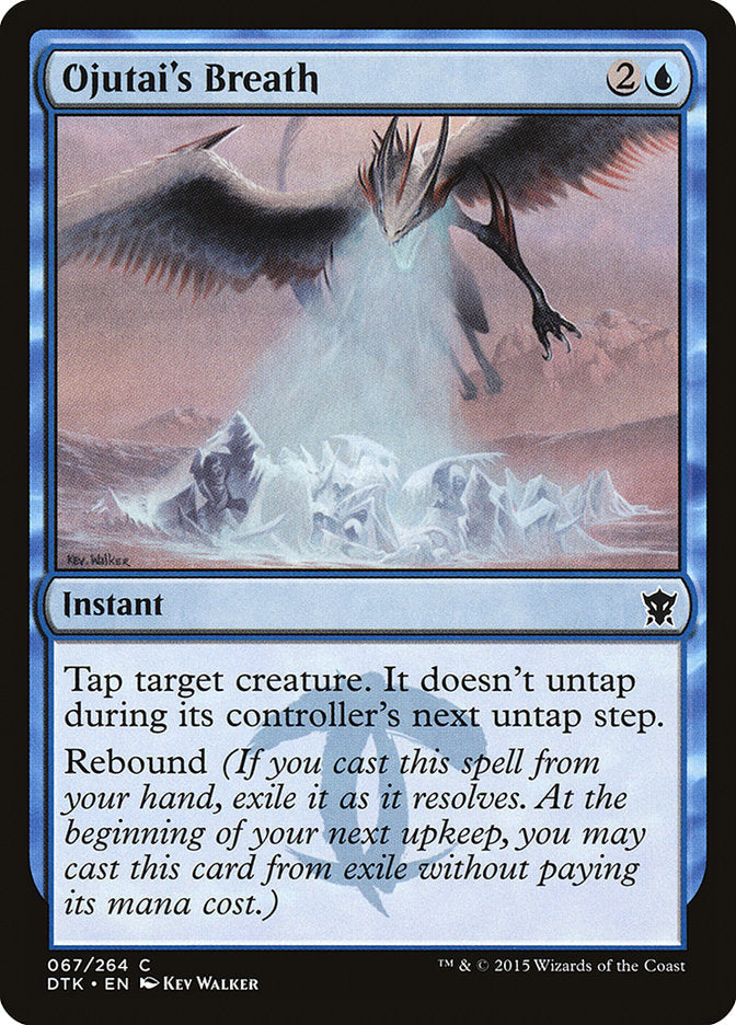 Ojutai's Breath [Dragons of Tarkir] [Foil]