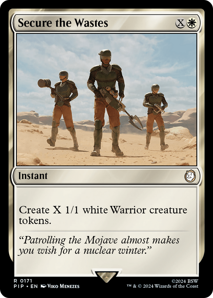 Secure the Wastes [Fallout] [Foil]