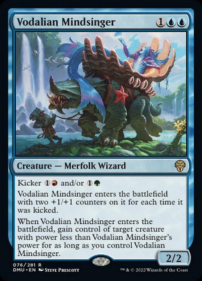 Vodalian Mindsinger [Dominaria United] [Foil]