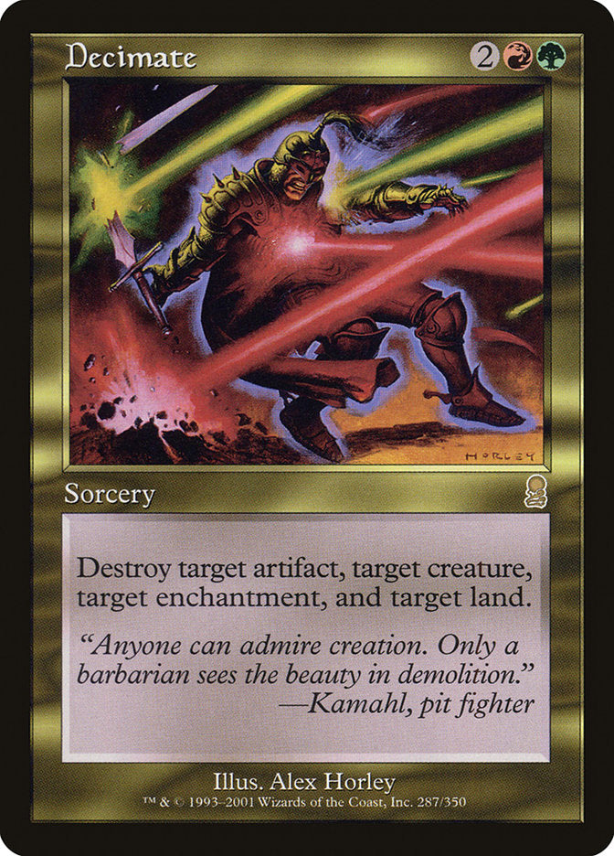 Decimate [Odyssey] [Foil]
